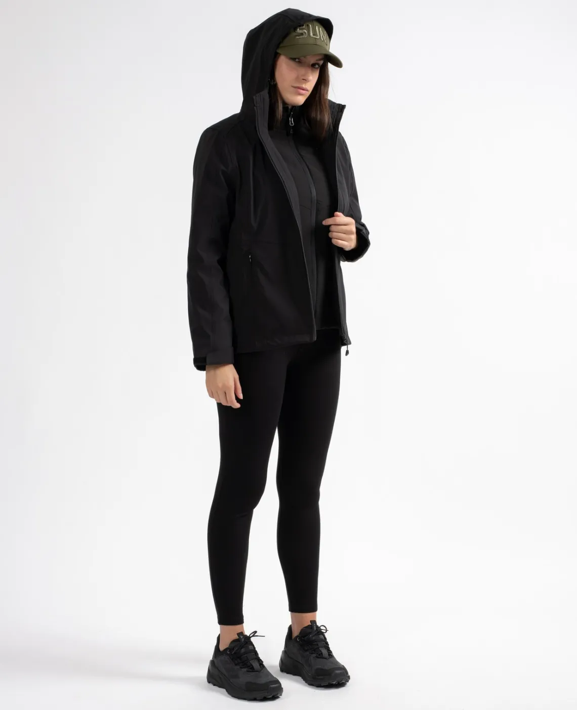 Cheap Nero Femme Vestes & Manteaux